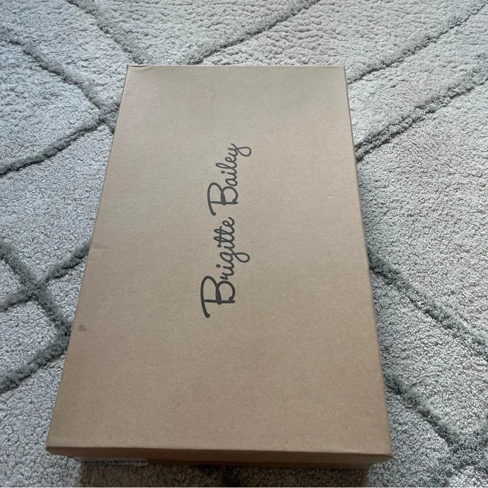 Brigitte Bailey boots Mack tall knee high leather suede black new in box 9